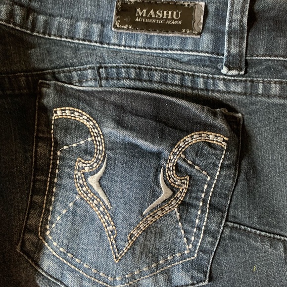 Mashu Dark Wash Jeans - Picture 9 of 9